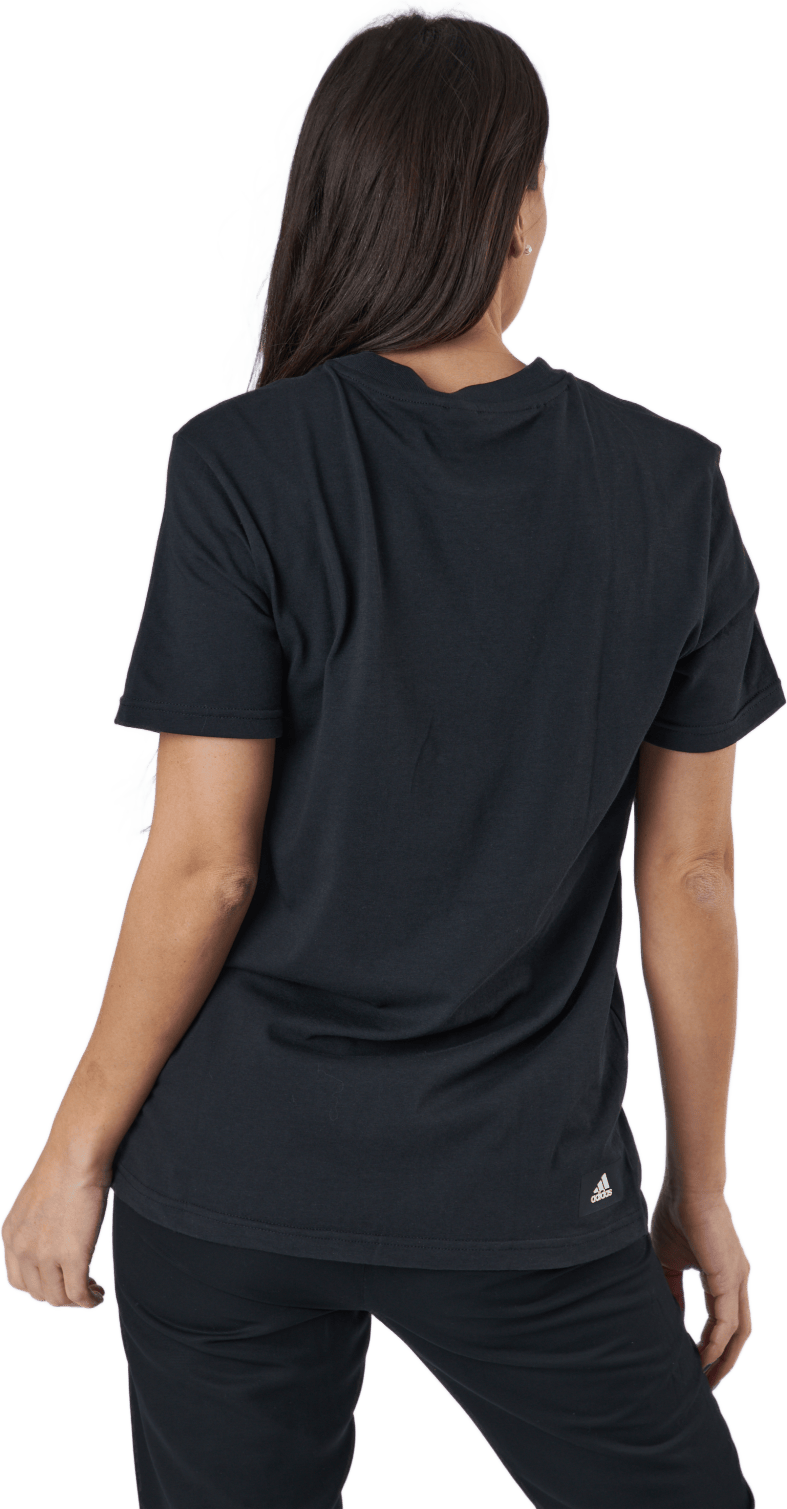 Adidas Sportswear Three Bar T-Shirt Black - Bild 3