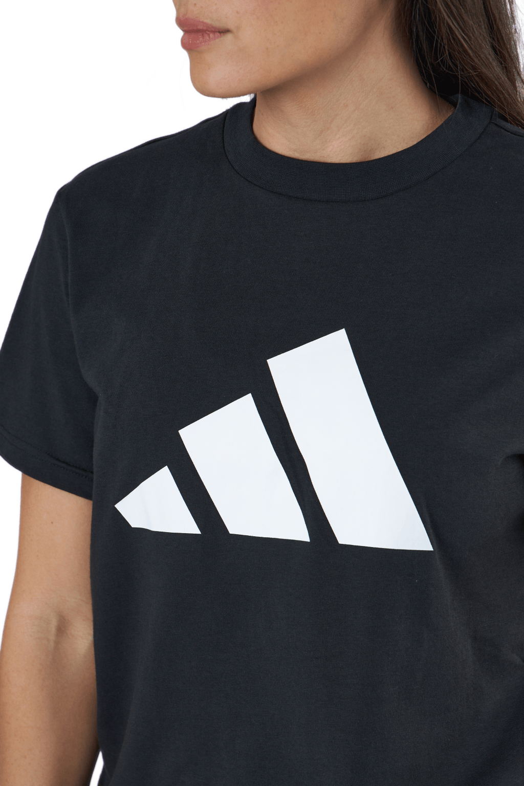 Adidas Sportswear Three Bar T-Shirt Black - Bild 4