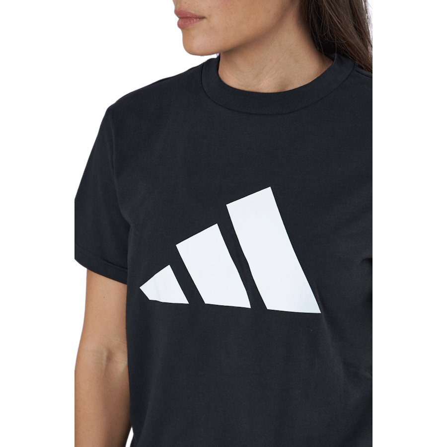 Adidas Sportswear Three Bar T-Shirt Black - Bild 4