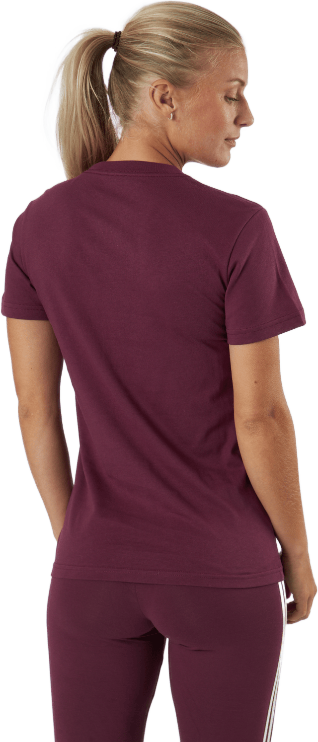 Essentials Regular T-Shirt Victory Crimson / White - Bild 3