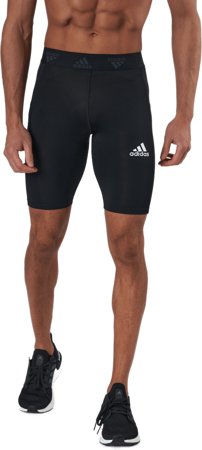 Techfit Short Tight Black, Male, Vêtements, Leggings, Courses, Noir, L