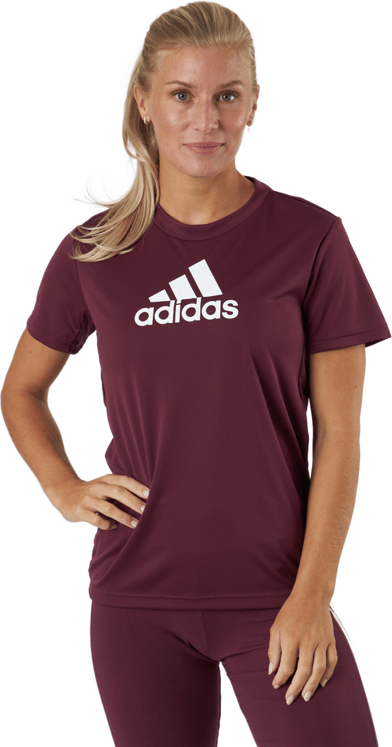 Logo Sport T-Shirt Victory Crimson / White