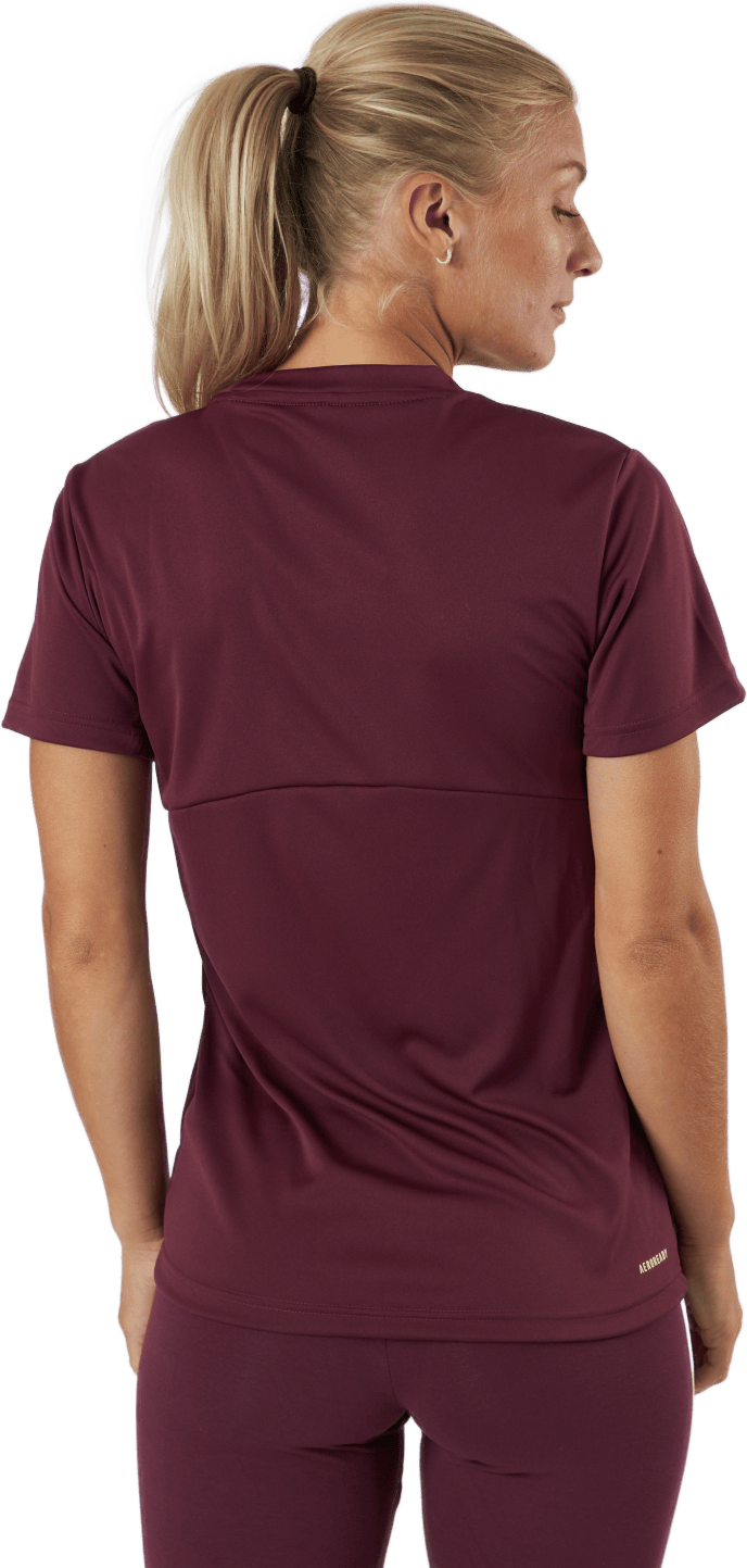 Logo Sport T-Shirt Victory Crimson / White - Bild 2