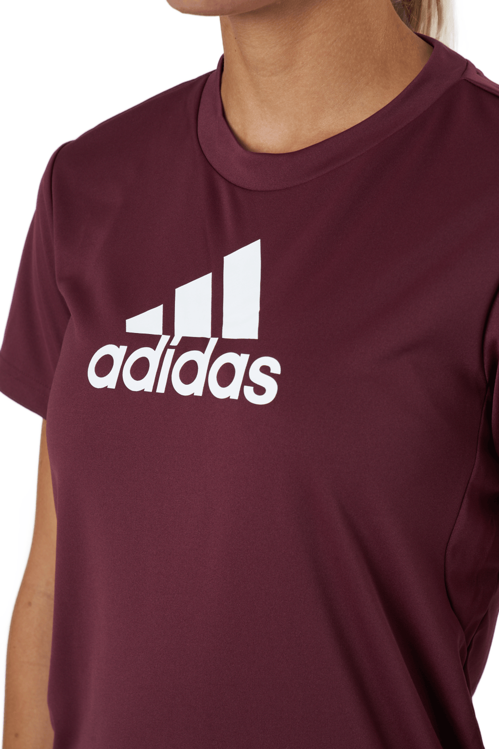 Logo Sport T-Shirt Victory Crimson / White - Bild 3