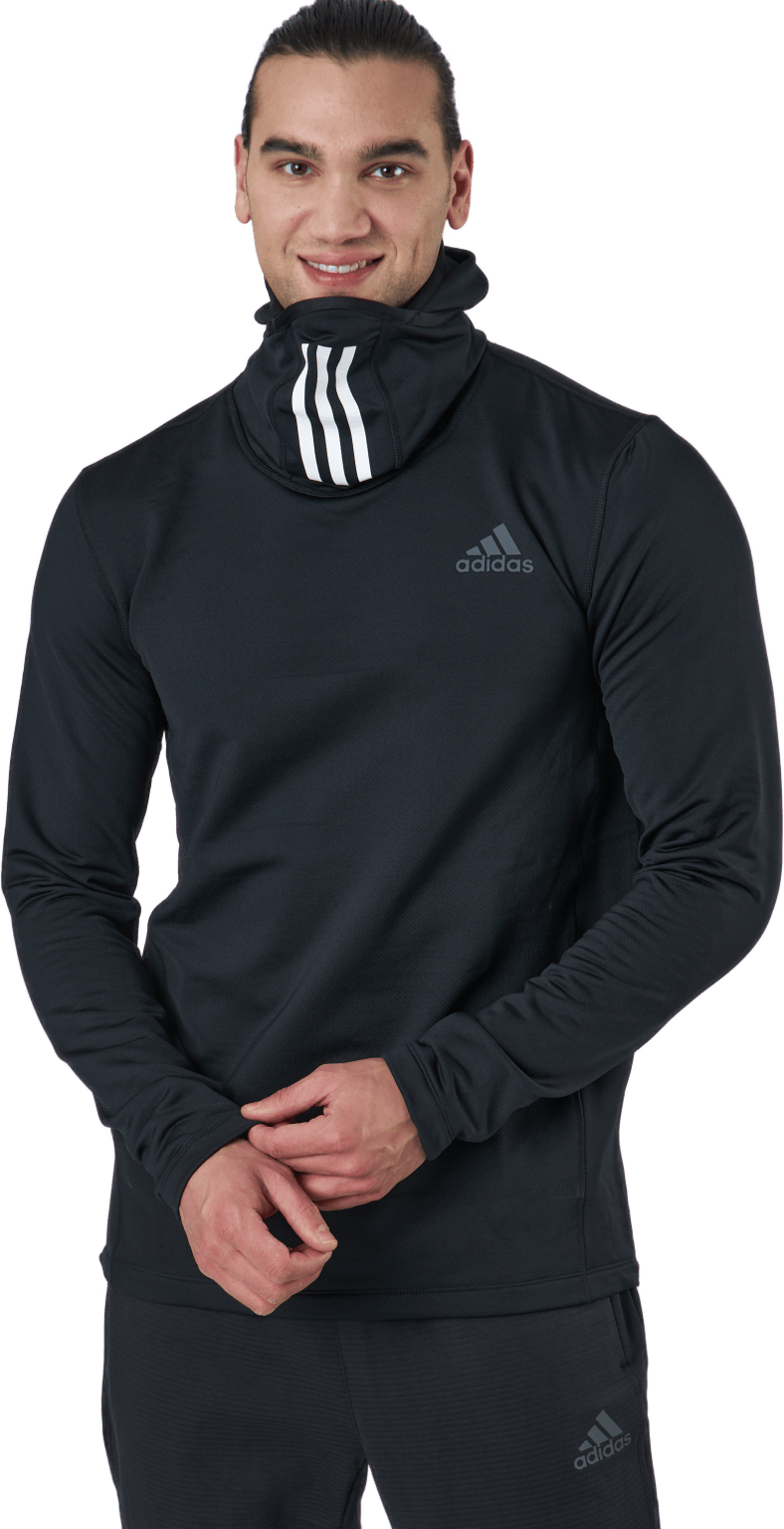Cold.Rdy Techfit Fitted Longsleeve Hoodie Black, Male, Klær, Skjorter, Trening, Svart, M