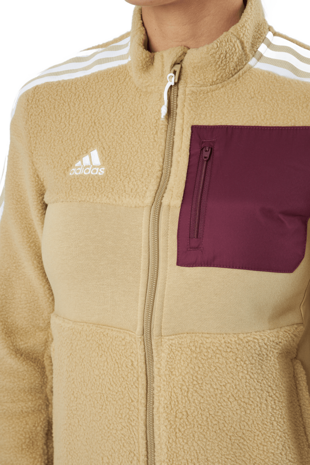 Tiro Jacket Winterized Sherpa Women Beige Tone - Bild 4