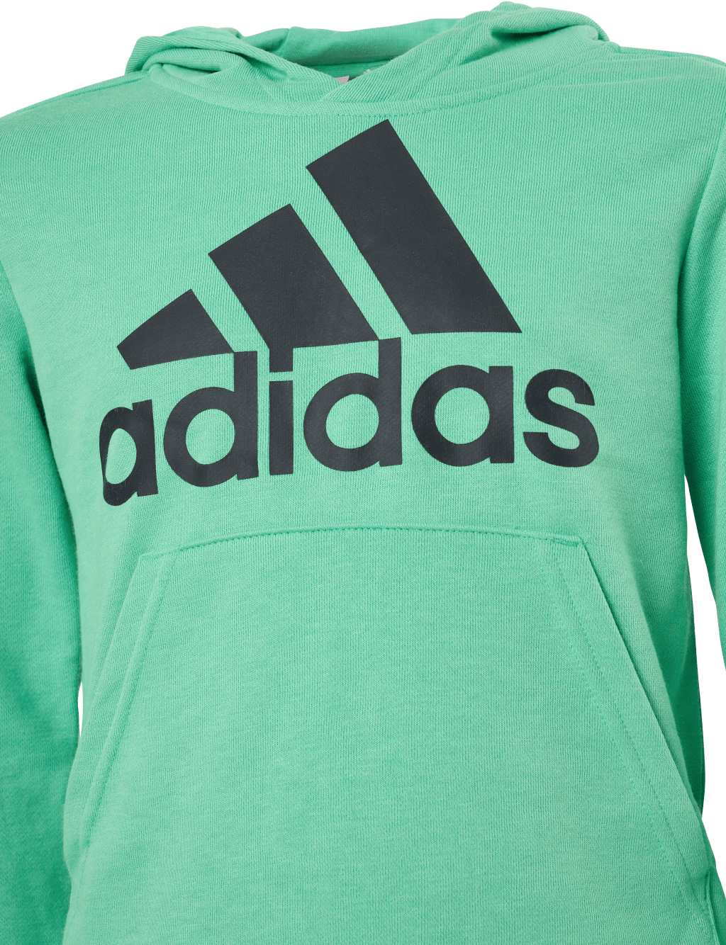 Adidas Boys Essentials Big Logo Hoodie Semi Screaming Green / Black - Bild 4