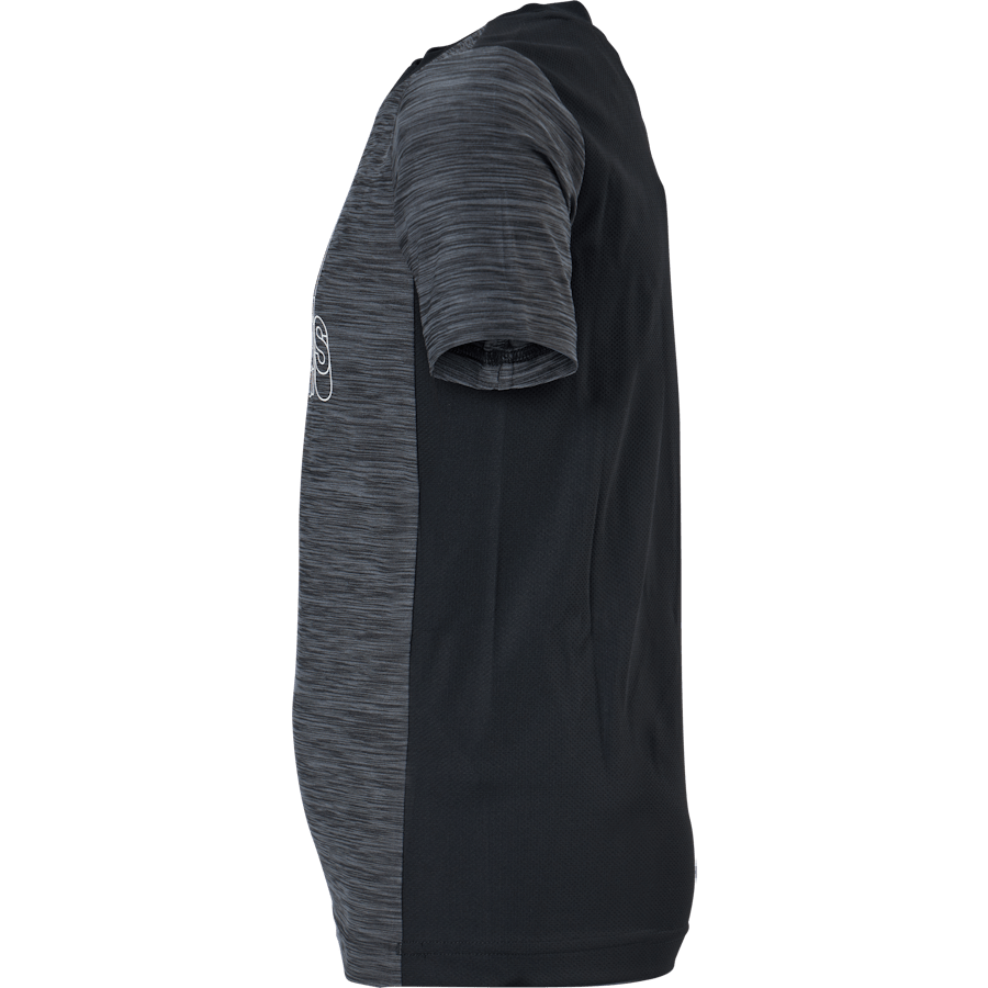 Boys Aeroready Heather Tee Black / Grey Four / White - Bild 2