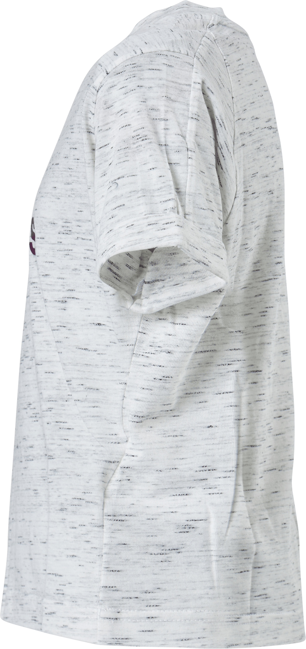 Girls Bos Tee White Melange / Sonic Fuchsia - Bild 2