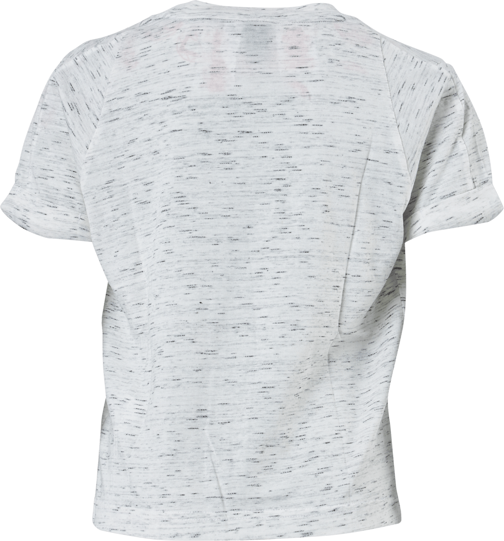 Girls Bos Tee White Melange / Sonic Fuchsia - Bild 3