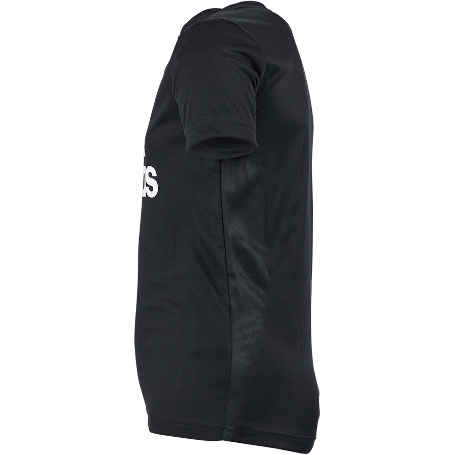 Adidas Boys D2M Big Logo T-Shirt Black / White - Bild 2