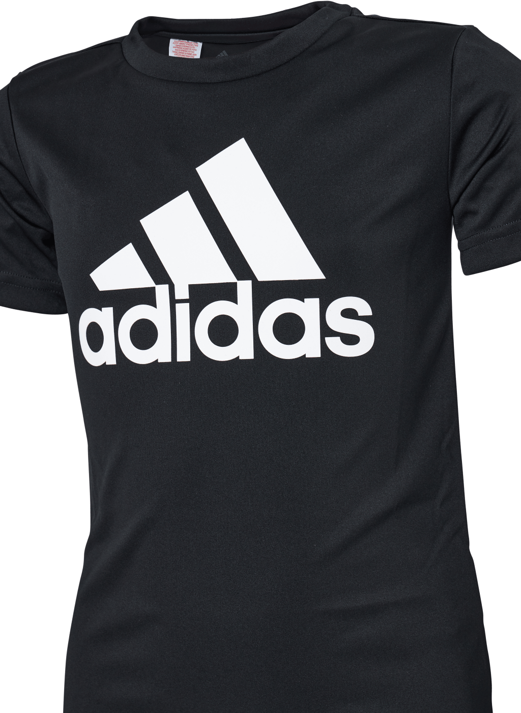 Adidas Boys D2M Big Logo T-Shirt Black / White - Bild 4