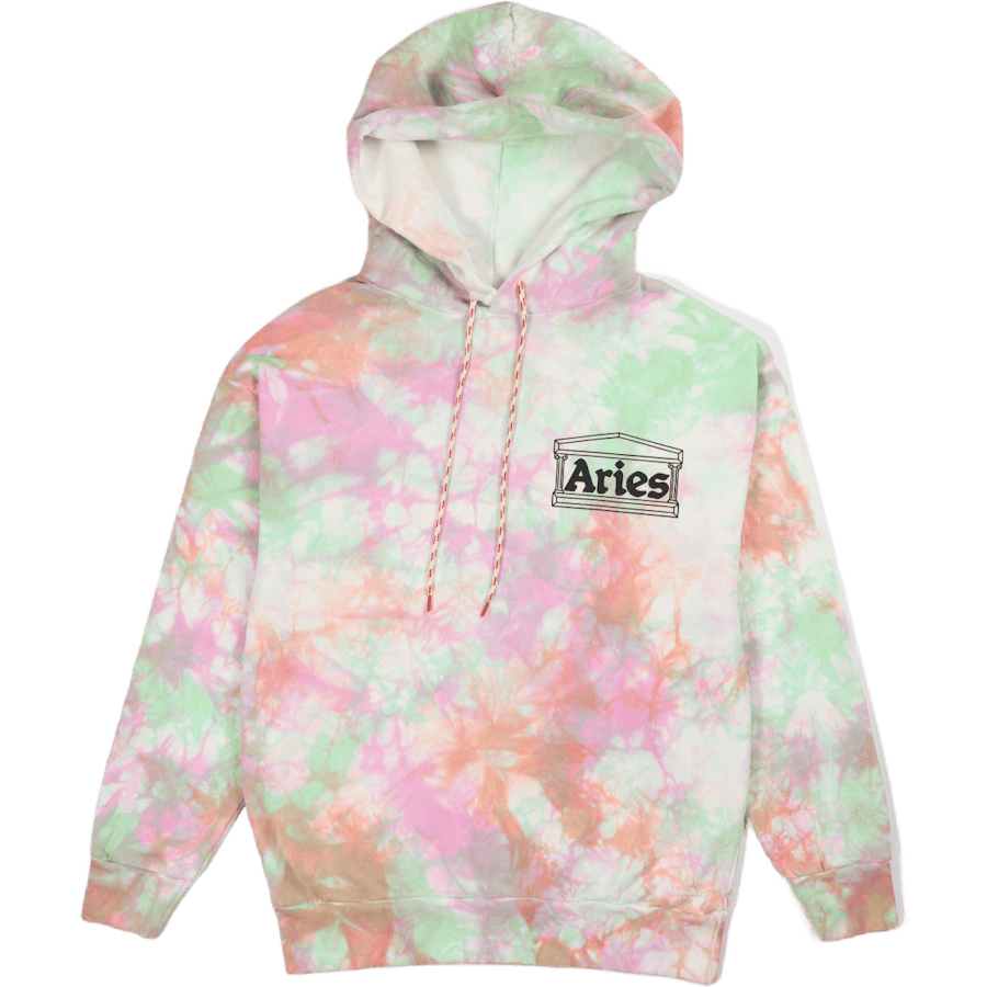 Tie Dye Temple Hoodie Multi