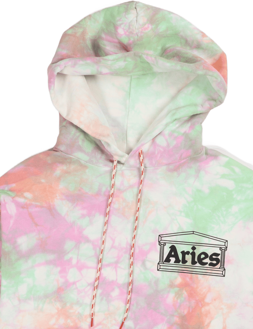 Tie Dye Temple Hoodie Multi - Bild 2