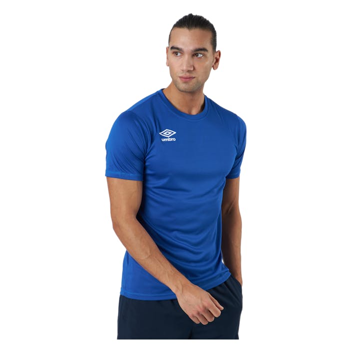 Core Poly Tee Blue, Male, Vêtements, T-shirt, Bleu, L
