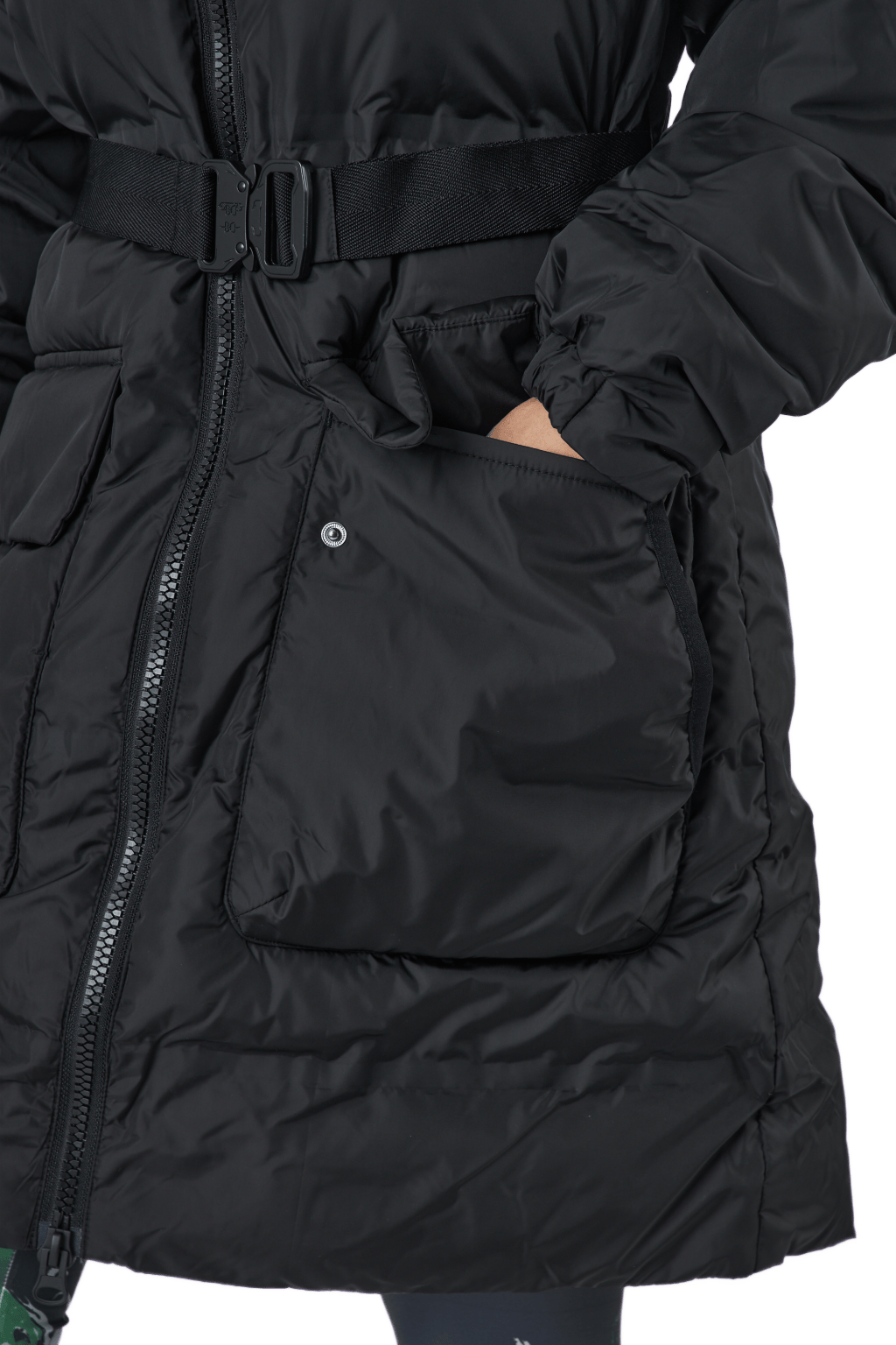 Faun Padded Parka W Black - Bild 5