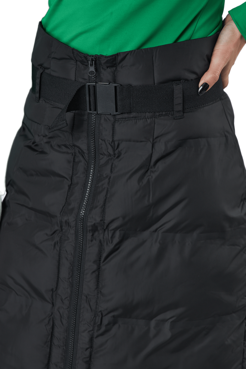 Faun Padded Skirt W Black - Bild 4