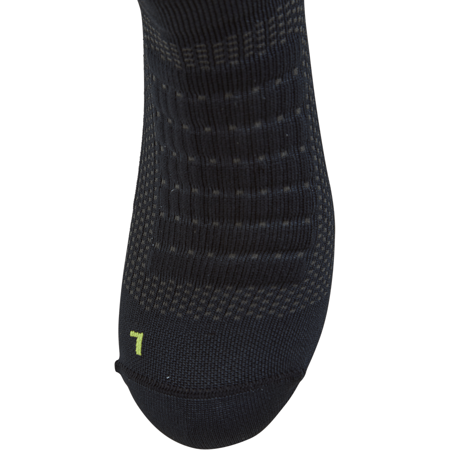 Adv Dry Mid Shaftless Sock Black - Bild 3