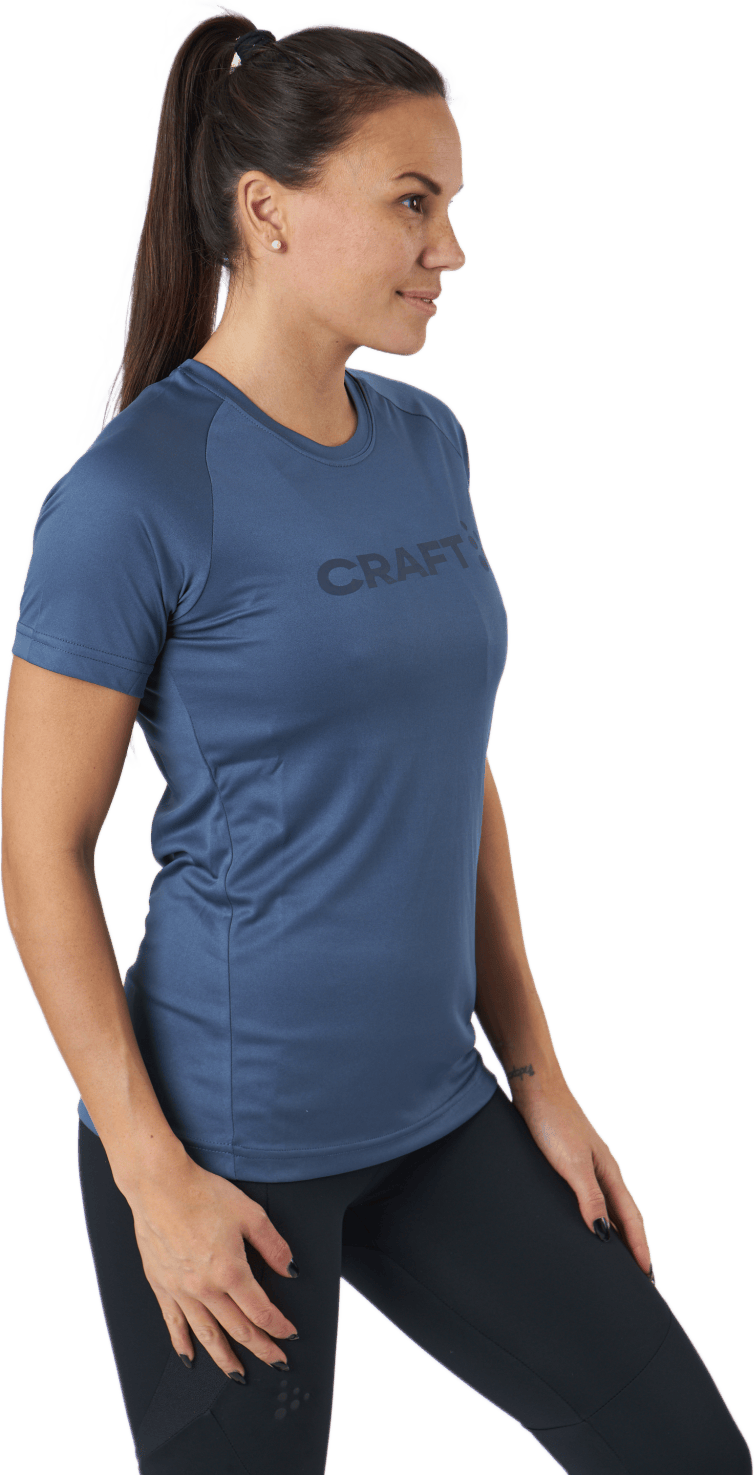 Core Unify Logo Tee W Saphire - Bild 2