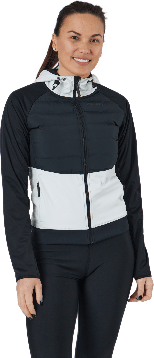 Pursuit Thermal Jkt W Black-ash, Female, Ropa, chaquetas, Esquí de fondo, Negro, L