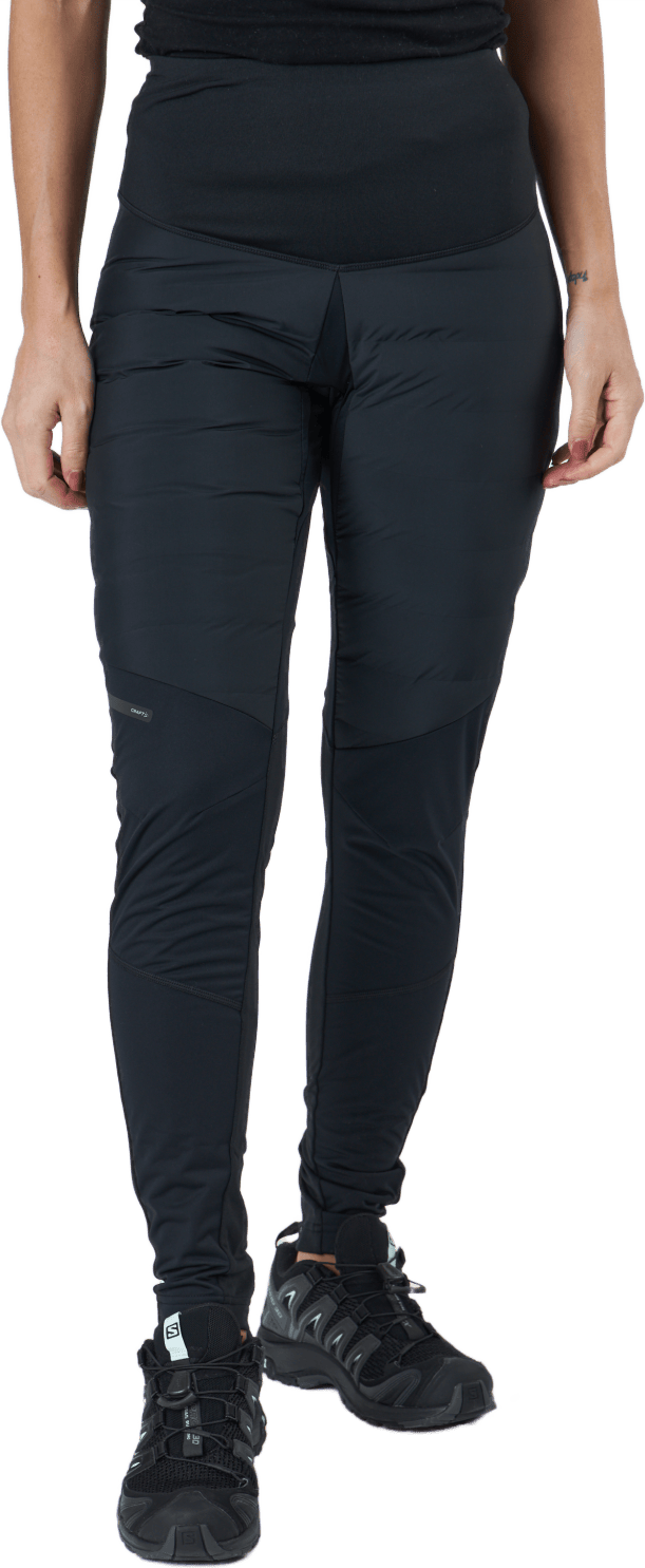 Pursuit Thermal Tights W Black, Female, Apparels, Leggings, Workout, Black, XL