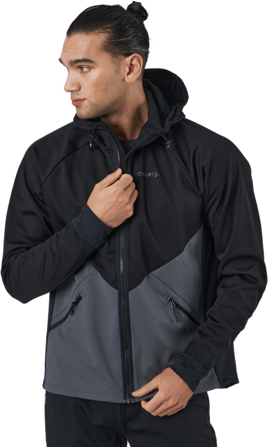 Glide Hood Jkt M Black-granite - Bild 2