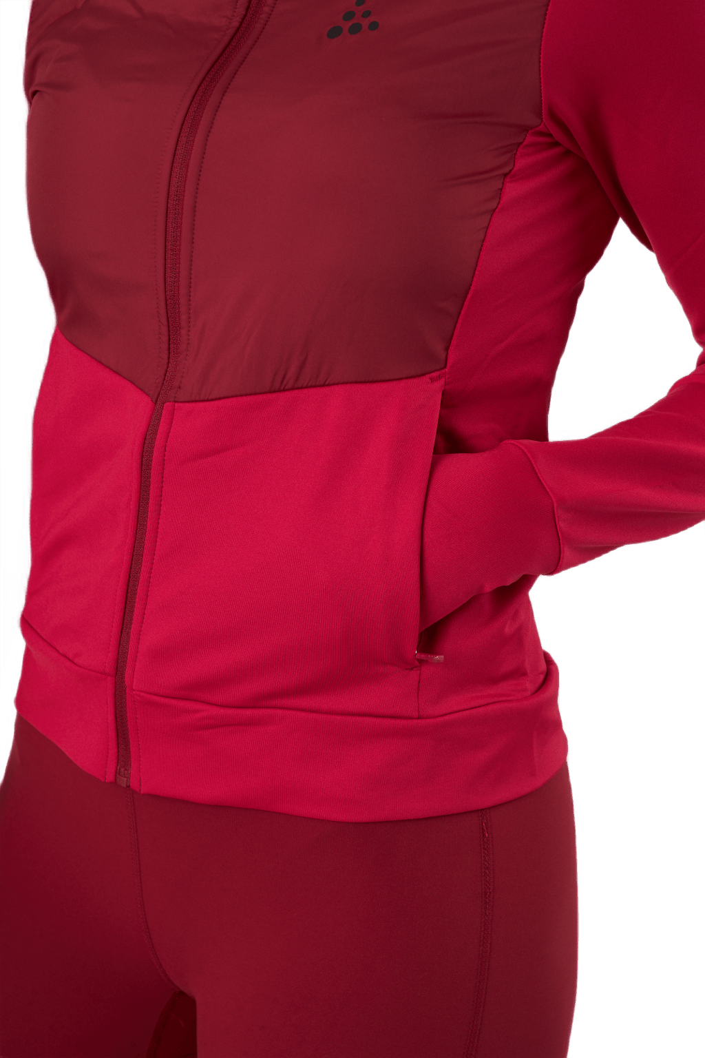 Adv Charge Jersey Hood Jacket  Rhubarb-machine - Bild 5