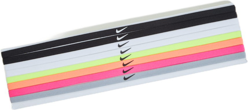 Nike Skinny Headbands 8 Pk Black/black/white, Unisex, Equipment, Hats & Caps, Basketball, ONESIZE
