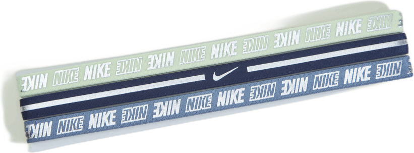 Nike Headbands 2.0 3 Pk Metall Lime Ice/midnight Navy/ashen S, Unisex, Kläder, hattar och kepsar, Basketboll, Flerfärgad, ONESIZE