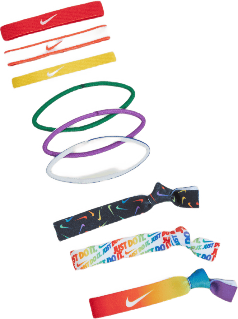 Nike Mixed Hairbands 9 Pk Pimento/orange Blaze/sunlight, Unisex, Attrezzature, giocattoli e giochi, Pallacanestro, multi colore, ONESIZE
