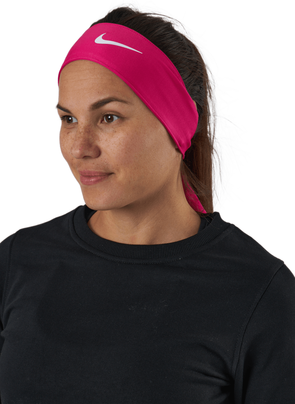 purple nike dri fit head tie