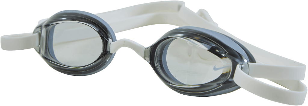 Nike Legacy Legacy Goggle Neutral Grey, Unisex, Vybavenie, okuliare, Plávanie, Biely, ONESIZE