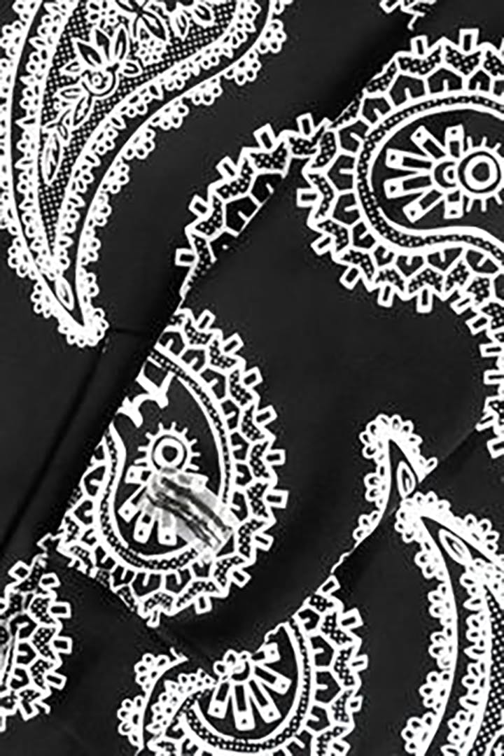 Joshua Vides Paisley Pullover Blk - Bild 4