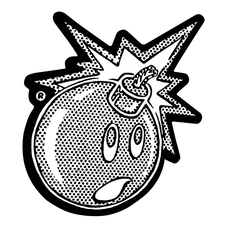 Vides Adam Bomb Rug Blk