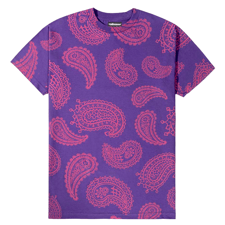 Vides Paisley T-shirt Pur