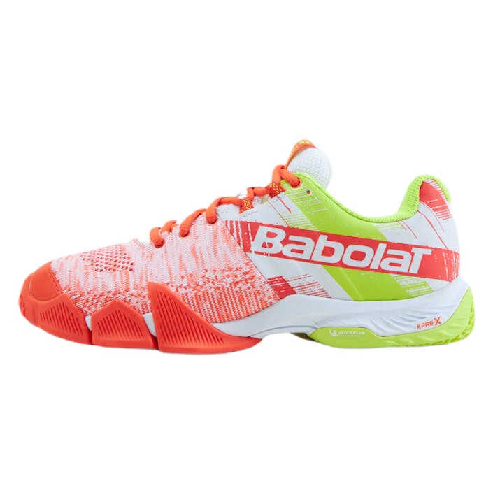 Movea Vit/röd, Male, Shoes, Training shoes, Padel, Multi color, EU 46