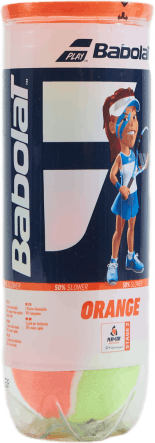 Ball Orange X 3 Pet 113, Unisex, Utrustning, racketar, Flerfärgad, ONESIZE