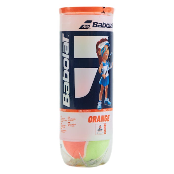 Ball Orange X 3 Pet 113, Unisex, Utrustning, racketar, Flerfärgad, ONESIZE