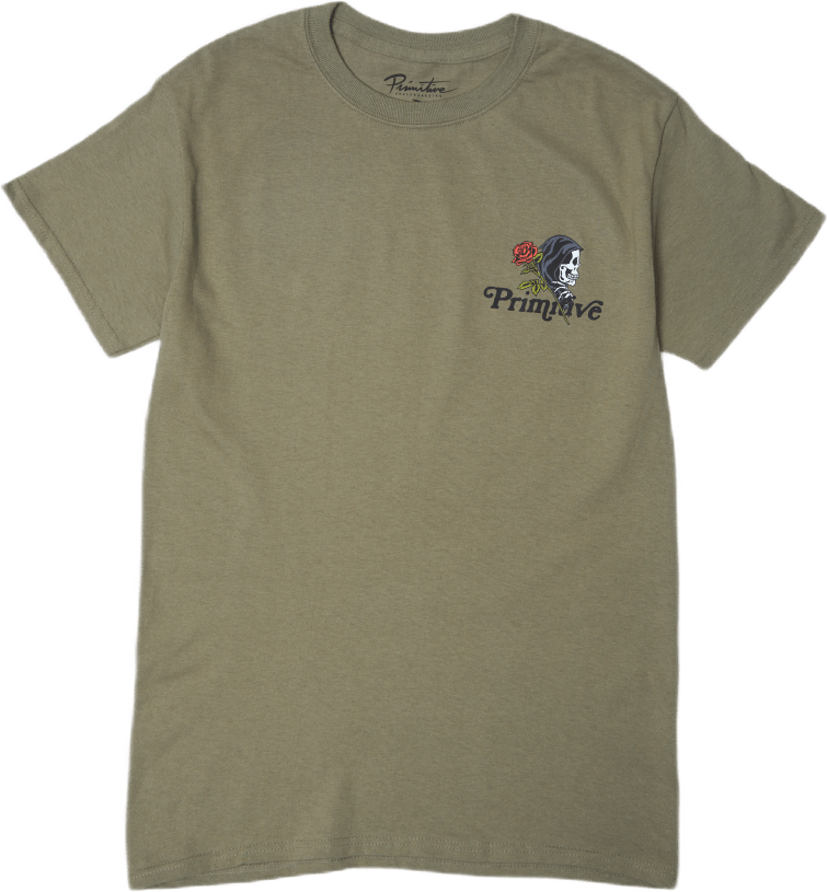 Matter Of Time Tee Sand, Male, Odzież, Tops, Zielony, XXL