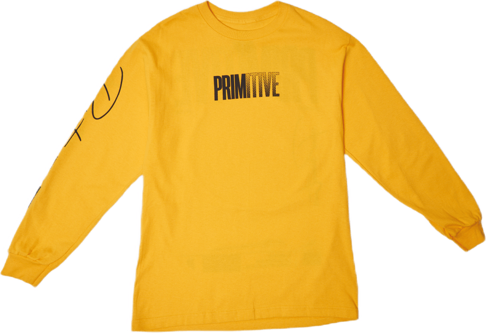 Worldwide Vision L/s Tee Gold
