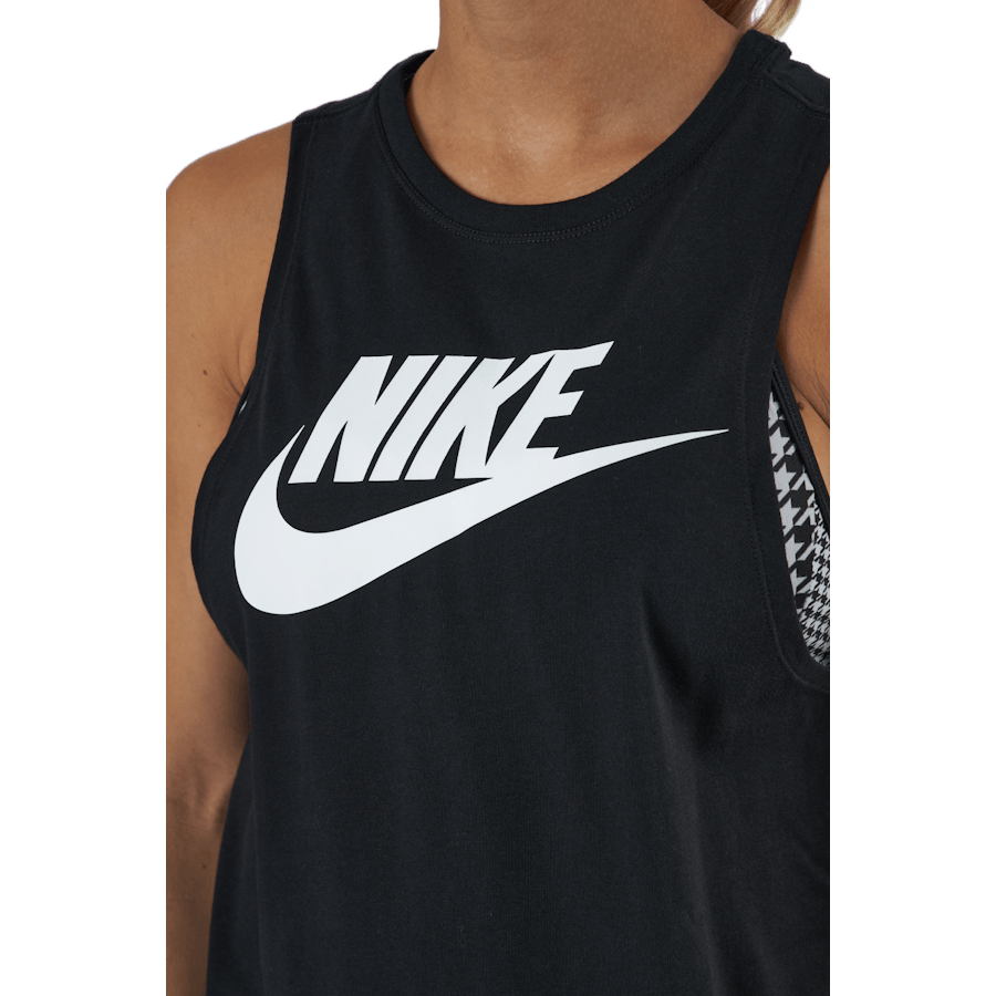 Sportswear Women's Muscle Tank Black/white - Bild 4