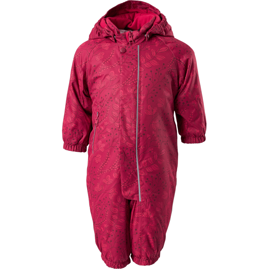 Reimatec winter overall Puhuri Jam red