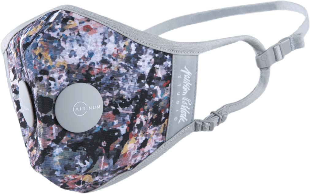 Medicom Toy X Airinum Jackson  Pollock Grey, Unisex, Equipment, Accessories, Multi color, L