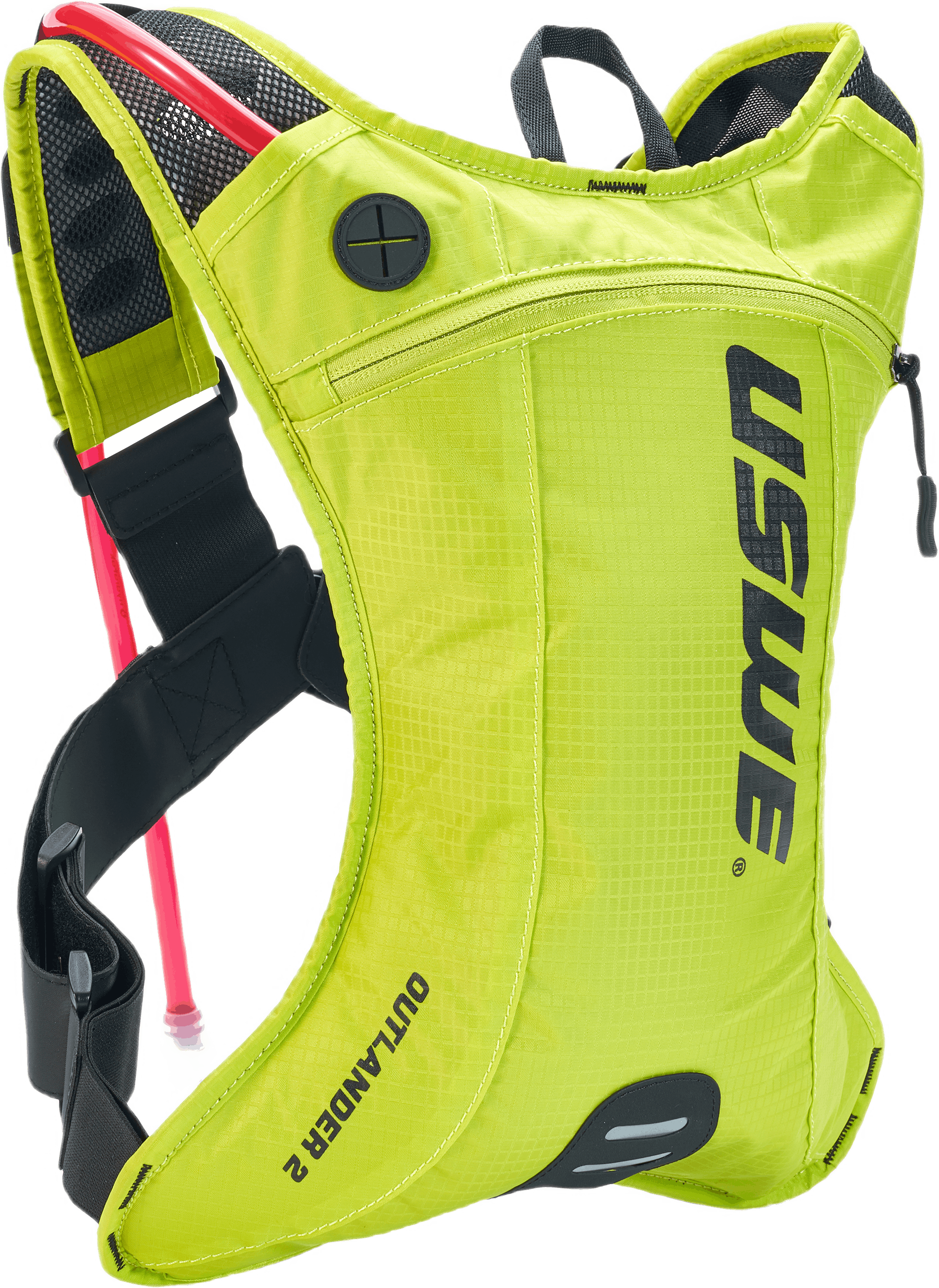 Outlander 2 1,5l Crazyyellow, Unisex, varusteet, laukut & reput, Juoksu, Vihreä, ONESIZE