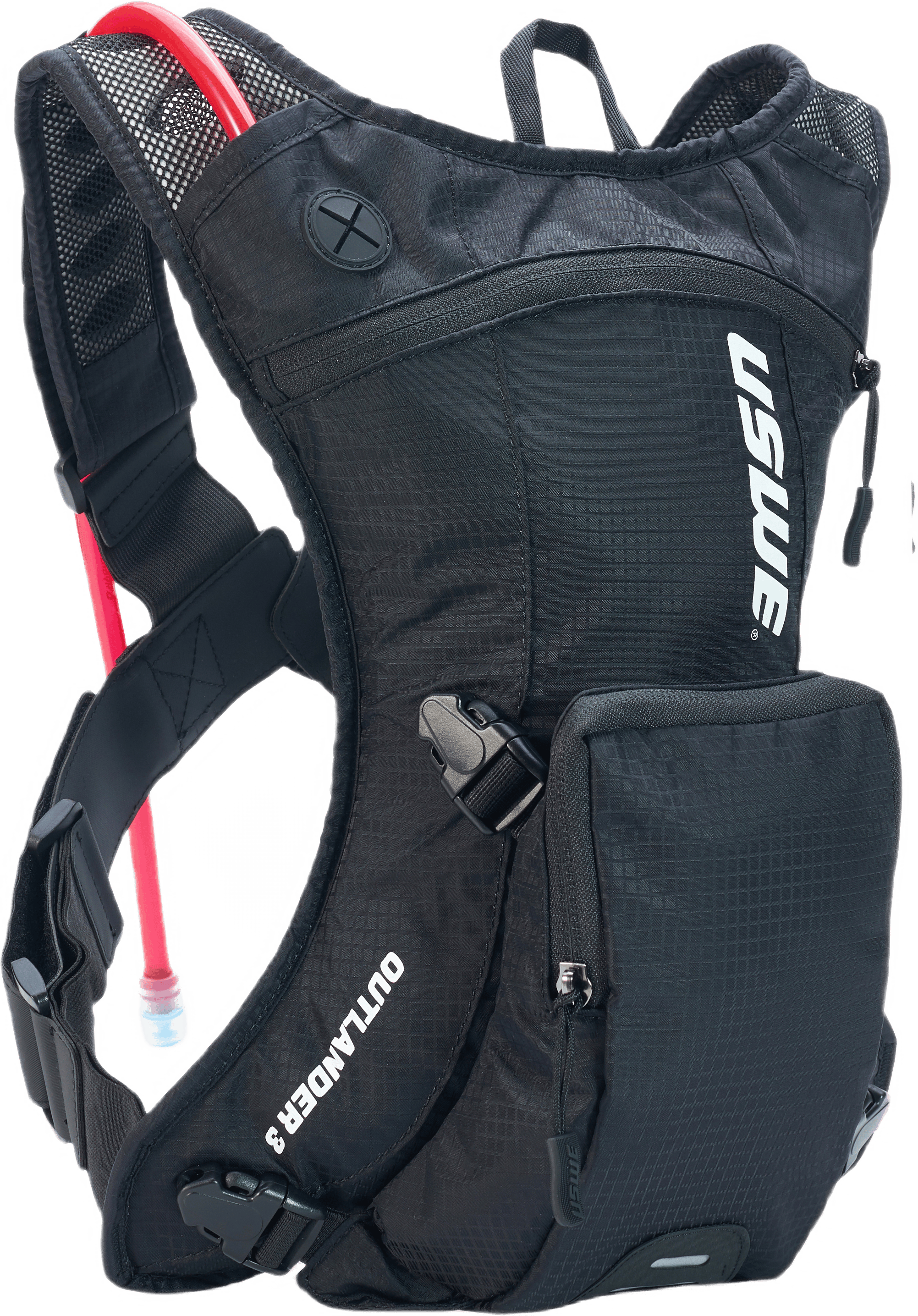 Outlander 3 1,5l Carbon Black, Unisex, Equipment, bags & backpacks, Black, ONESIZE