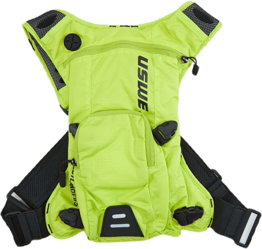 Outlander 3 1,5l Crazyyellow, Unisex, Utstyr, vesker og ryggsekker, Løping, Grønn, ONESIZE