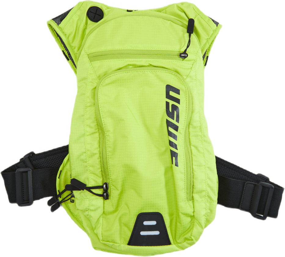 Outlander 9 3l Crazyyellow, Unisex, Equipment, bags & backpacks, Running, Green, ONESIZE