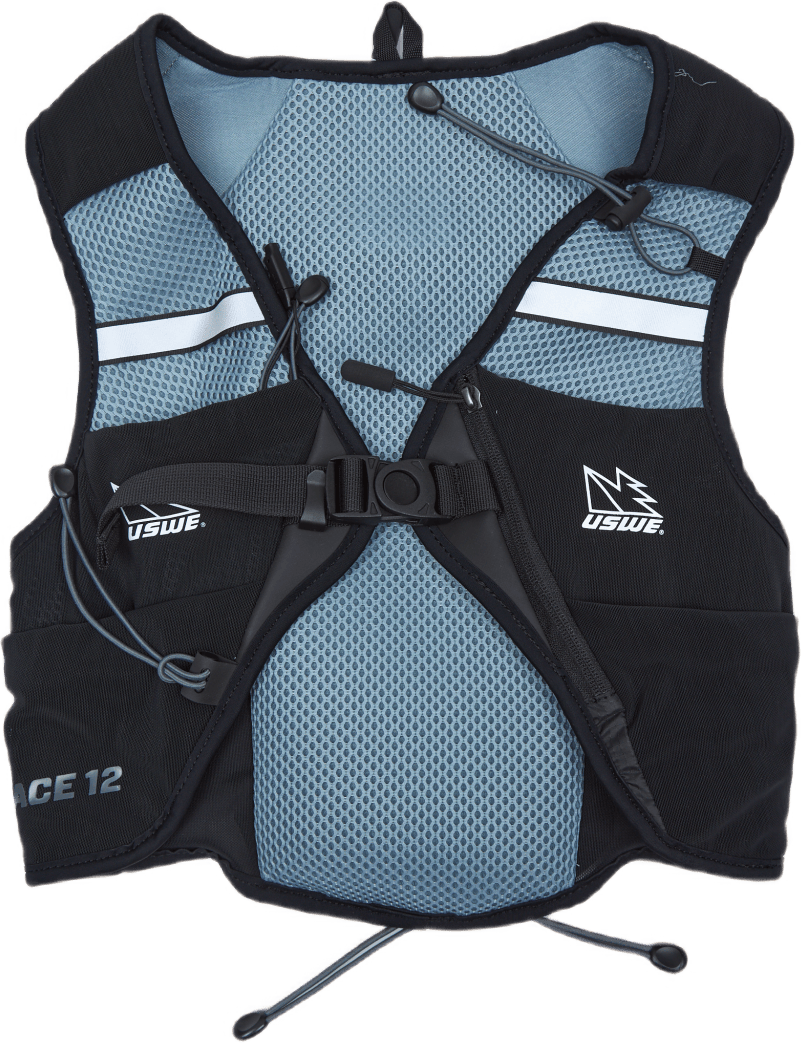 Pace Hydration Vest 12l Black/yellow, Unisex, Equipment, bags & backpacks, Running, Black, M