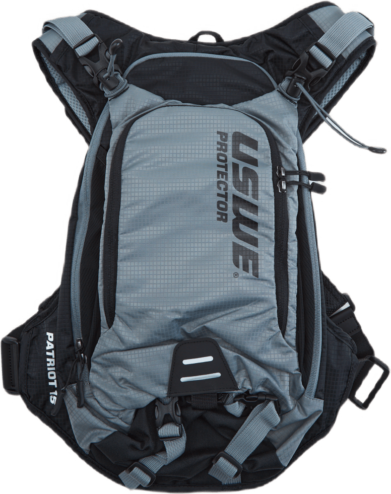 Patriot 15 Grey/black, Unisex, Équipement, sacs et sacs à dos, Courses, Gris, ONESIZE