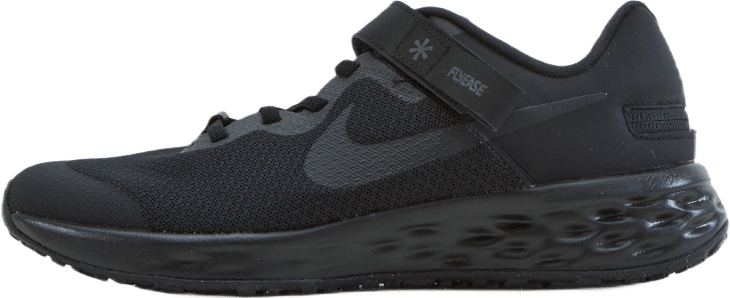 Revolution 6 FlyEase Big Kids' Easy On/Off Road Running Shoes BLACK/BLACK-DK SMOKE GREY, Unisex, Shoes, Running shoes, Running, Black, EU 36,5